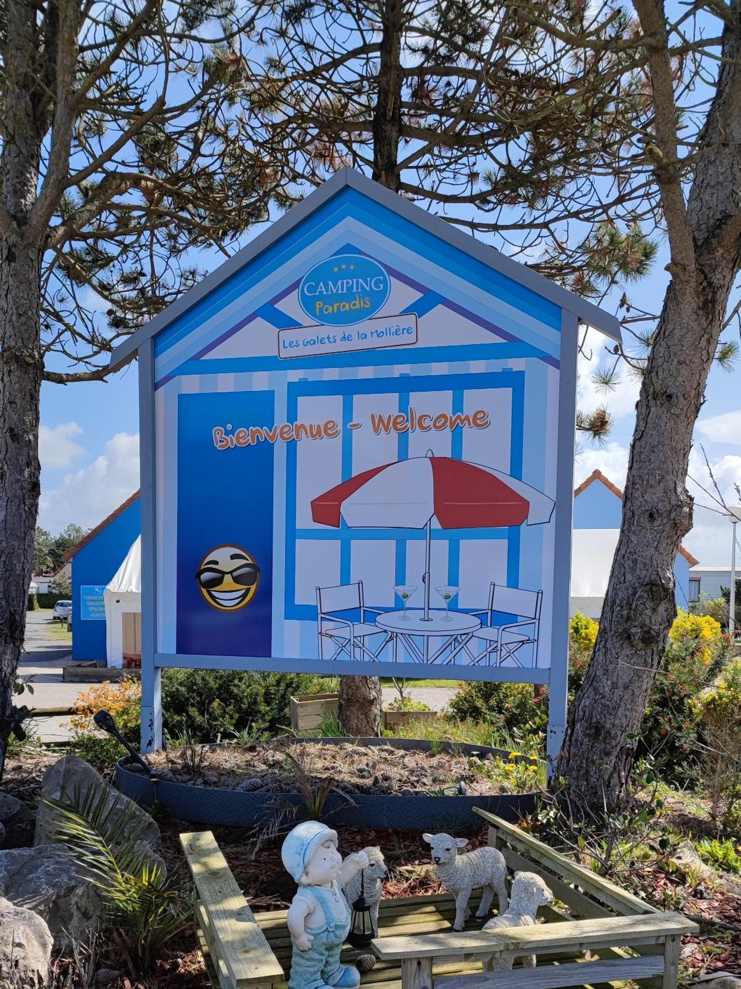 Camping Paradis Les Galets De La Molliere กาเยอ-ซูร์-แม ภายนอก รูปภาพ