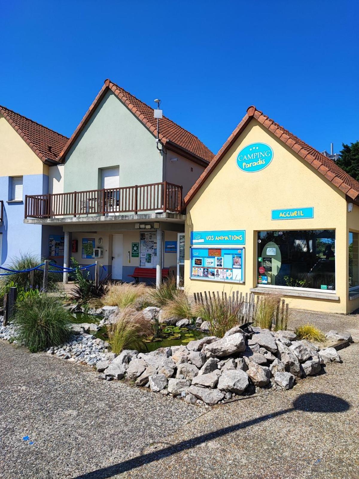 Camping Paradis Les Galets De La Molliere กาเยอ-ซูร์-แม ภายนอก รูปภาพ