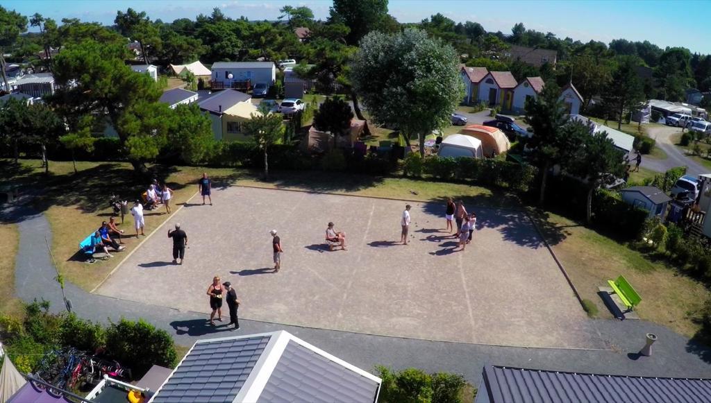 Camping Paradis Les Galets De La Molliere กาเยอ-ซูร์-แม ภายนอก รูปภาพ