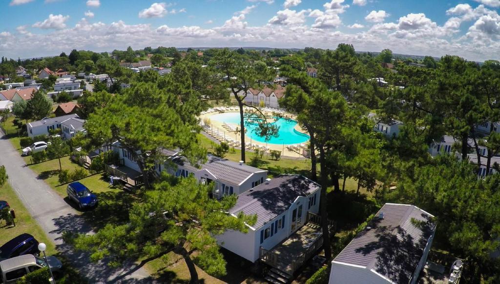 Camping Paradis Les Galets De La Molliere กาเยอ-ซูร์-แม ภายนอก รูปภาพ
